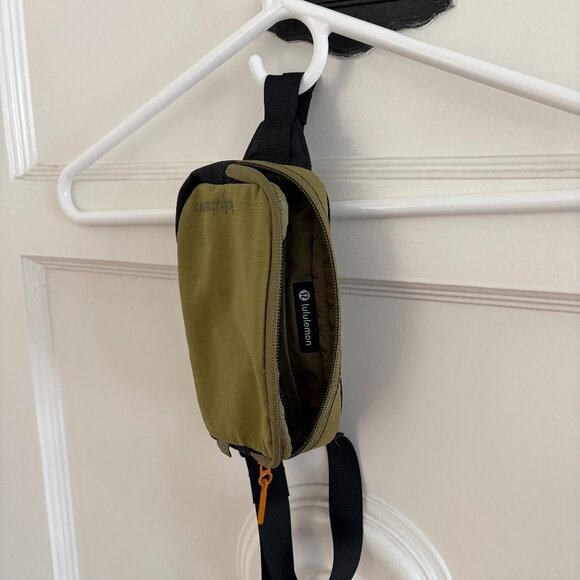 Lululemon Small Cross Body Bag | Olive + Black - Picture 2 of 2